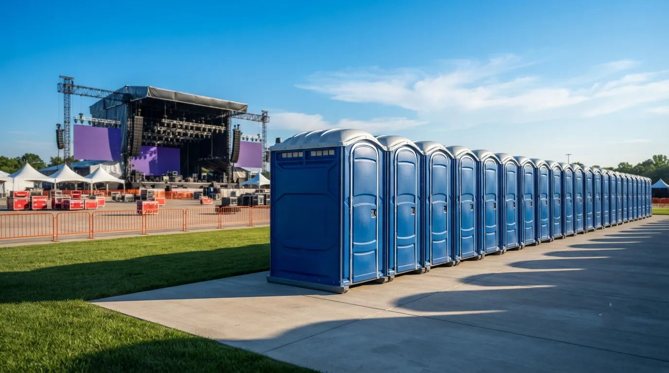 Concert Restroom Rental in Savannah, GA