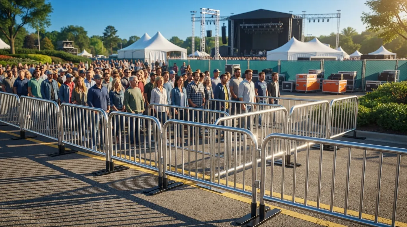Crowd Control Barrier Rental in Savannah, GA