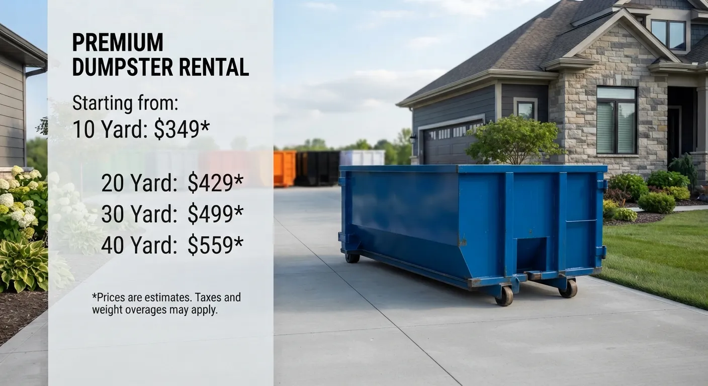Dumpster Rental Cost in Savannah, GA